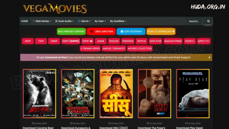 Vegamovies Nl: Watch Bollywood, Tamil,Telugu Movies in HD (2024)